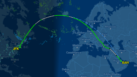 GFA91 arrival